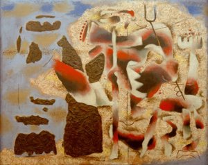 Atlantis von Willi Baumeister