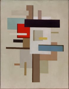 Auf gelbem Grund von Willi Baumeister