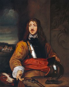 Colonel Richard Neville oder Sir Charles Lucas (1615-76) von William (after) Dobson