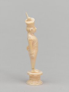 Weißer Bauer, Schachfigur, Indien
