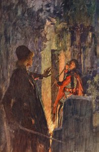 Shakespeares Romeo und Julia: Akt V, Szene III von William (after) Hatherell