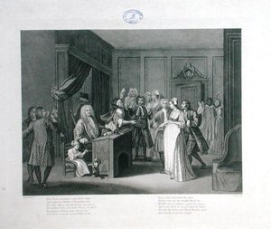 Die Gerechtigkeit triumphiert, graviert von Thomas Cook (1744-1818)