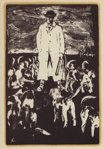 Illustration für Memoiren eines Fuchsjagenden Mannes von Siegfried Sassoon von William (after) Nicholson