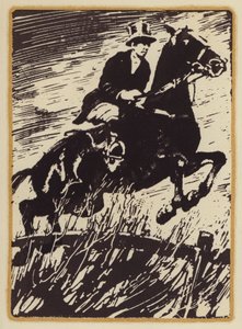 Illustration für Memoiren eines Fuchsjagenden Mannes von Siegfried Sassoon von William (after) Nicholson