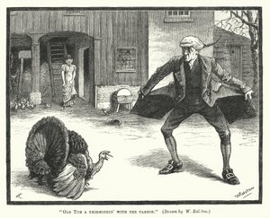 Alter Tom im Gefecht mit dem Pfarrer von William (after) Ralston