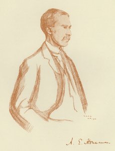 A. E. Housman, Porträt von William (after) Rothenstein