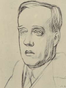Gustav Holst (Lithografie) von William (after) Rothenstein