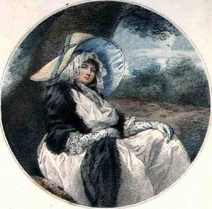 Alinda, graviert vom Künstler, veröffentlicht von Torre & Co. von William (after) Ward