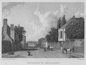 Eingang zu Newmarket von William (after) Westall
