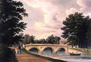 Trinity College Bridge, Cambridge, aus 