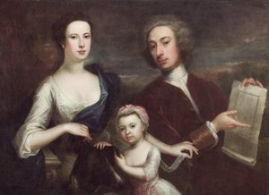 Porträt von Richard Boyle und Dorothy Savile