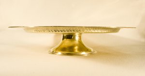 Charles II Salver auf Fuß von William (attr. to) Normal