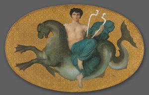 Arion auf einem Seepferdchen von William Adolphe Bouguereau