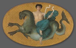Arion auf einem Seepferdchen, 1855 von William Adolphe Bouguereau