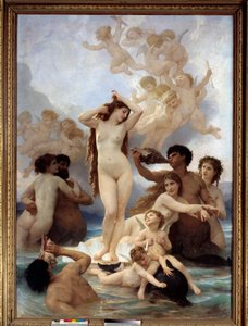 Geburt der Venus Gemälde von William Adolphe Bouguereau (1825-1905). 1879. Musée d