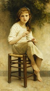 Müßige Gedanken von William Adolphe Bouguereau