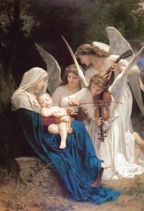 Die Jungfrau der Engel von William-Adolphe Bouguereau