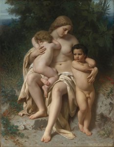 Der erste Streit zwischen Kain und Abel, 1861