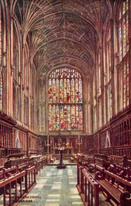 Kings College Chapel, Cambridge von William Affleck Carruthers