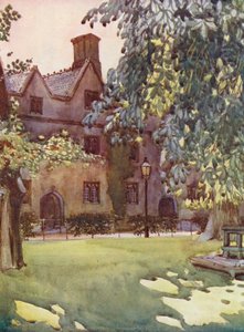 Balliol College vom Garten von William Ainsworth Wildman