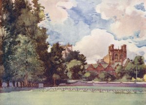 Christchurch Meadows, das modische Resort, als "Tom Brown" und "Verdant Green" Studenten waren