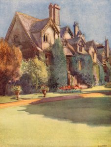 Die "mansiones" im Worcester College; ein Relikt der Halle der Benediktinermönche