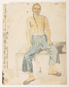 Ein Chinese, der als Koch auf dem Schiff, mit dem ich reiste, angestellt wurde von William Alexander