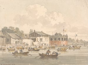 Fort gegenüber der Fabrik, Kanton von William Alexander