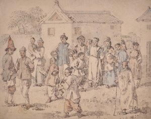 Gruppe von Chinesen