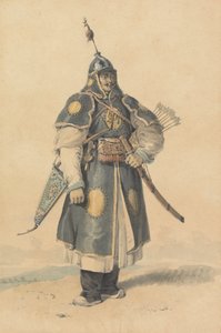 Porträt eines chinesischen Soldaten