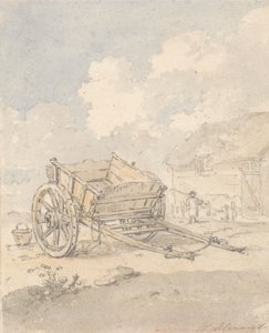 Studie eines Bauernwagens von William Alexander