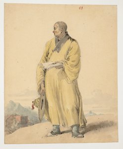 WD 961 f.53, Porträt eines Lama oder Bonze von William Alexander