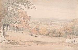 Blick vom Stokenchurch Hill, Buckinghamshire