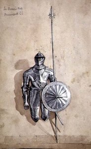 Studie einer Rüstung in der Baron