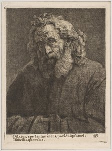 Alter Mann mit langem Bart, 1761