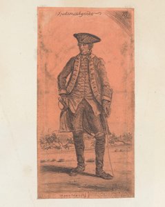Porträt von Adjutant Daniel Brown von William Baillie