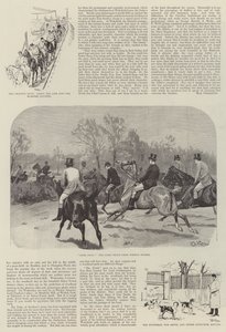 Die Grafton Jagd von William Barnes Wollen