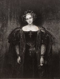 Miss Henrietta Sontag als Donna Anna in Don Juan