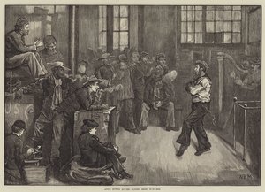 Nach dem Abendessen im Seemannsheim, East End von William Bazett Murray