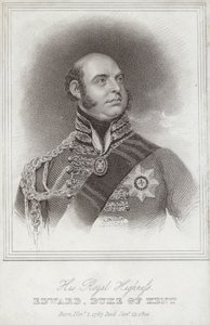 Porträt von Prinz Edward, Herzog von Kent und Strathearn