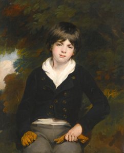 Porträt eines Jungen, angeblich Master Barker von William Beechey