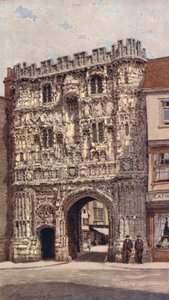 Christ Church Gate, Canterbury von William Biscombe Gardner