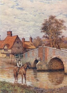 Eynsford-Brücke, am Darent von William Biscombe Gardner