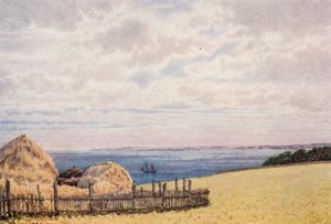 Blick über Pegwell Bay von der Ramsgate-Seite von William Biscombe Gardner