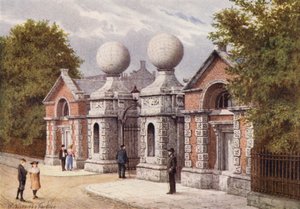 Haupteingang, Royal Naval College, Greenwich von William Biscombe Gardner