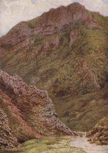 Der Löwenfelsen in den Winnats, zwischen Castleton und Edale von William Biscombe Gardner
