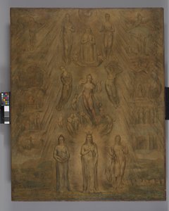 Eine Allegorie des geistigen Zustands des Menschen von William Blake