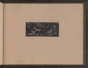 Colinet ruht sich nachts aus von William Blake