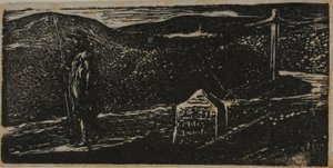 Colinets Reise: Meilenstein mit der Markierung LXII Meilen nach London, aus Die Hirtengedichte von Virgil