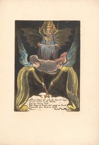 Europa. Eine Prophezeiung, Tafel 12, Albions Engel erhob sich... (Bentley 14) von William Blake
